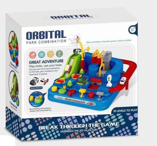 Matatós autópálya játszóasztal készlet