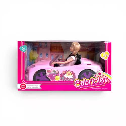 Barbie autó babával