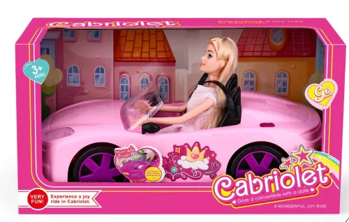 Barbie autó babával