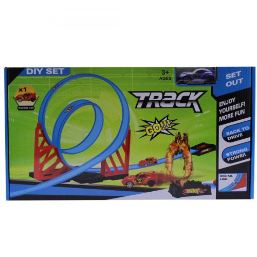 Track hurkos autópálya szett kisautóval