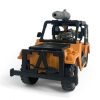 Katonai jeep játékkészlet katonával