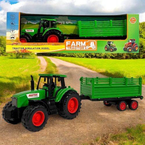 Farm Tractor - Traktor pótkocsival