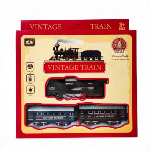 Elektromos vonat készlet, 2 személykocsival