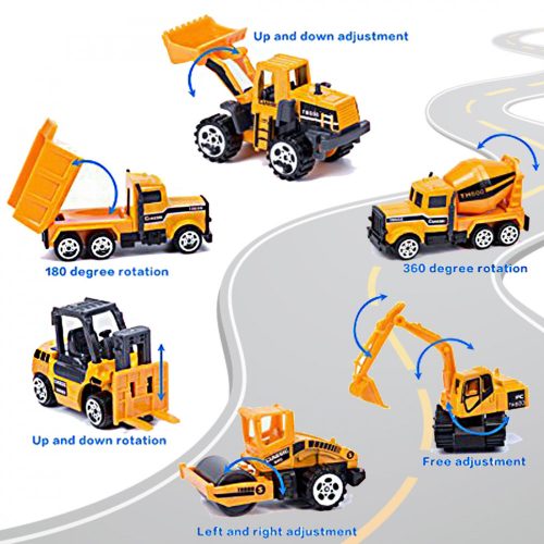 Super Autos munkagépek, 6 féle