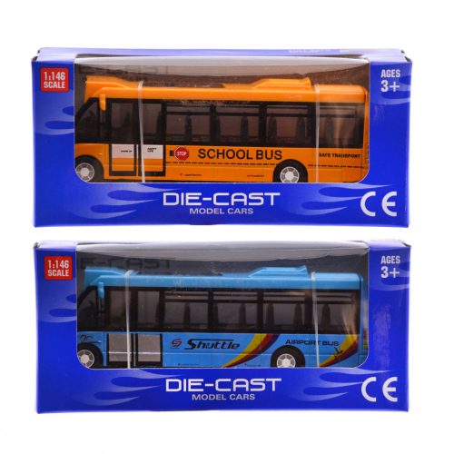 Die-cast Model Cars fém iskolabusz