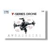 Y-Series kamerás drón – HD WiFi kamera, akadálykerülés funkcióval, 2.4GHz távirányítóval