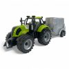 Farm World traktor lószállítós utánfutóval
