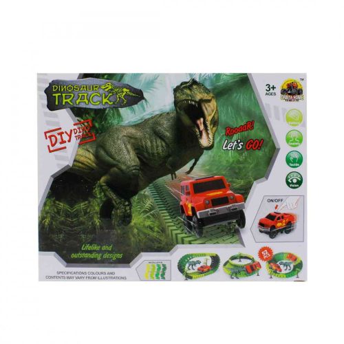 Dinós autópálya készlet