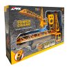 Tower Crane távirányítós játékdaru – USB-s tölthető daru forgatható karral
