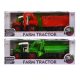 Farm Tractor utánfutóval és eszközzel