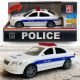 Police Car - Rendőrautó, elemes, hangal + fénnyel