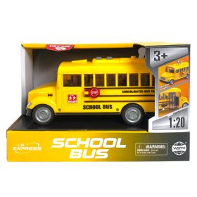 Elektromos iskolabusz hang- és fényhatással