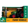 Elemes fém traktor figurával, élethű hanggal és fénnyel