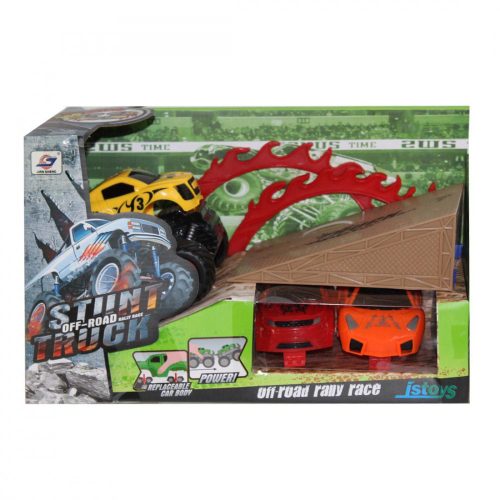 Stunt Truck ugratós autó cserélhető kasznival