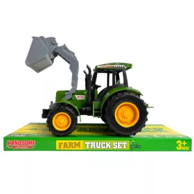   Lendkerekes traktor első szerkezettel – többféle színben
