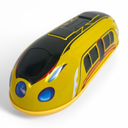 Hátrahúzós fém vonat, oda-vissza mozgással, 6 féle