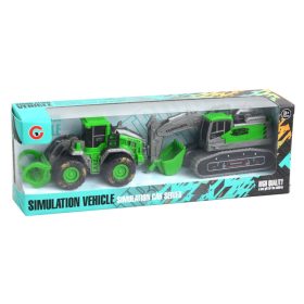 Traktor szett – kerekes és lánctalpas, lendkerekes