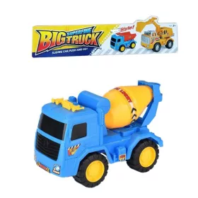  Homokozó betonkeverő teherautó – szabadonfutó játék jármű, 38 × 36 cm