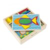 Melissa & Doug Fa Készségfejlesztő Játék, Formaillesztő