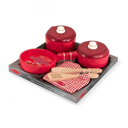 Melissa & Doug, Sütés-Főzés, Fa Konyhai Felszerelés Készlet