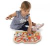 Melissa & Doug Fa Készségfejlesztő Játék, Puzzle Fogantyőúval, Farm