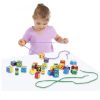 Melissa and Doug Fa készségfejlesztő játék, Fűzős gyöngyök dobozban