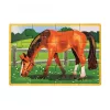 Melissa & Doug Fa Készségfejlesztő Játék, Puzzle, Farm Állatai