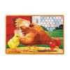 Melissa & Doug Fa Készségfejlesztő Játék, Puzzle, Farm Állatai