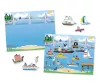 Melissa & Doug, Kreatív játék, Újrahasználható matrica készlet, járművek