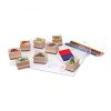 Melissa and Doug Fa nyomda készlet ceruzákkal, dínók