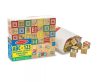 Melissa & Doug Fa Készségfejlesztő Játék, ABC és Számok