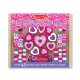 Melissa & Doug Kreatív Játék, Fa Gyöngy Szett, Ragyogó Szívek