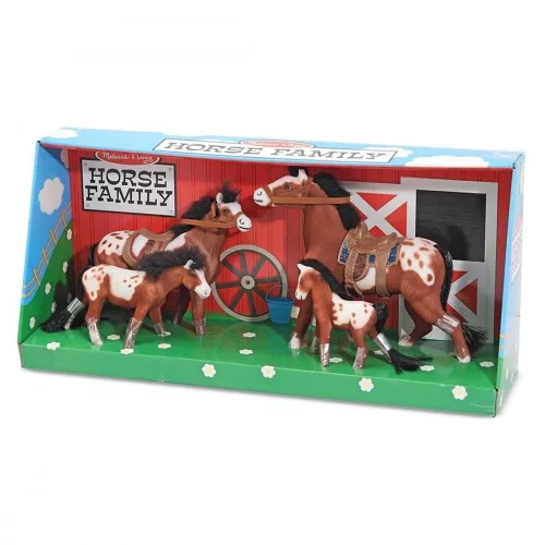 Melissa & Doug Ló Figurák, Paci Család