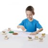 Melissa and Doug Fa nyomda készlet, Első nyomdám, farm állatai