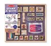 Melissa & Doug Fa Nyomda Készlet Ceruzákkal, Tündérkert