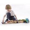Melissa & Doug Fa Jármű, Mega Versenyautó Szállító
