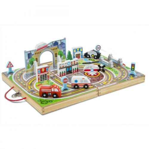 Melissa & Doug Fa Jármű, Vidd Magaddal Város