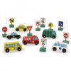 Melissa and Doug Fa jármű, Autók és közlekedési táblák