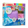 Melissa & Doug Készségfejlesztő Játék, Azúrkék Nyomok és Te - Fa Postaláda készlet