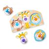 Melissa & Doug Fa Készségfejlesztő Játék, Puzzle, Szafari