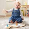 Melissa & Doug Bébi és Tipegő Fajátékok, Óriás Puzzle Gombbal, Farm Állatai