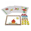 Melissa & Doug Készségfejlesztő Játék, Színeses mágneses Kirakó