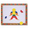 Melissa & Doug Készségfejlesztő Játék, Színeses mágneses Kirakó