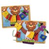Melissa and Doug Készségfejlesztő játék, Tanuló maci, öltözködés