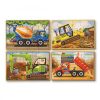 Melissa & Doug Fa, Puzzlek Dobozban, Építkezés