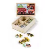 Melissa & Doug Készségfejlesztő Játék, Puzzlek Dobozban, Járművek