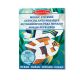 Melissa & Doug Kreatív Játék, Mozaik Matrica füzet, Óceán