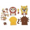 Melissa & Doug Kreatív Játék Kezdőknek, Hurkold! - Vadállat Bábok