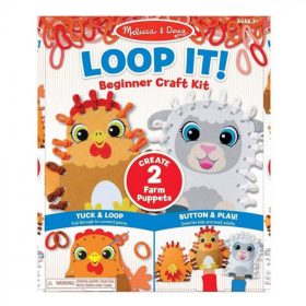   Melissa & Doug  Hurkold! Farmállatka Bábok, Kreatív Játék