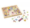 Melissa & Doug Kreatív Játék, Fa Gyöngy Szett, Bokréta